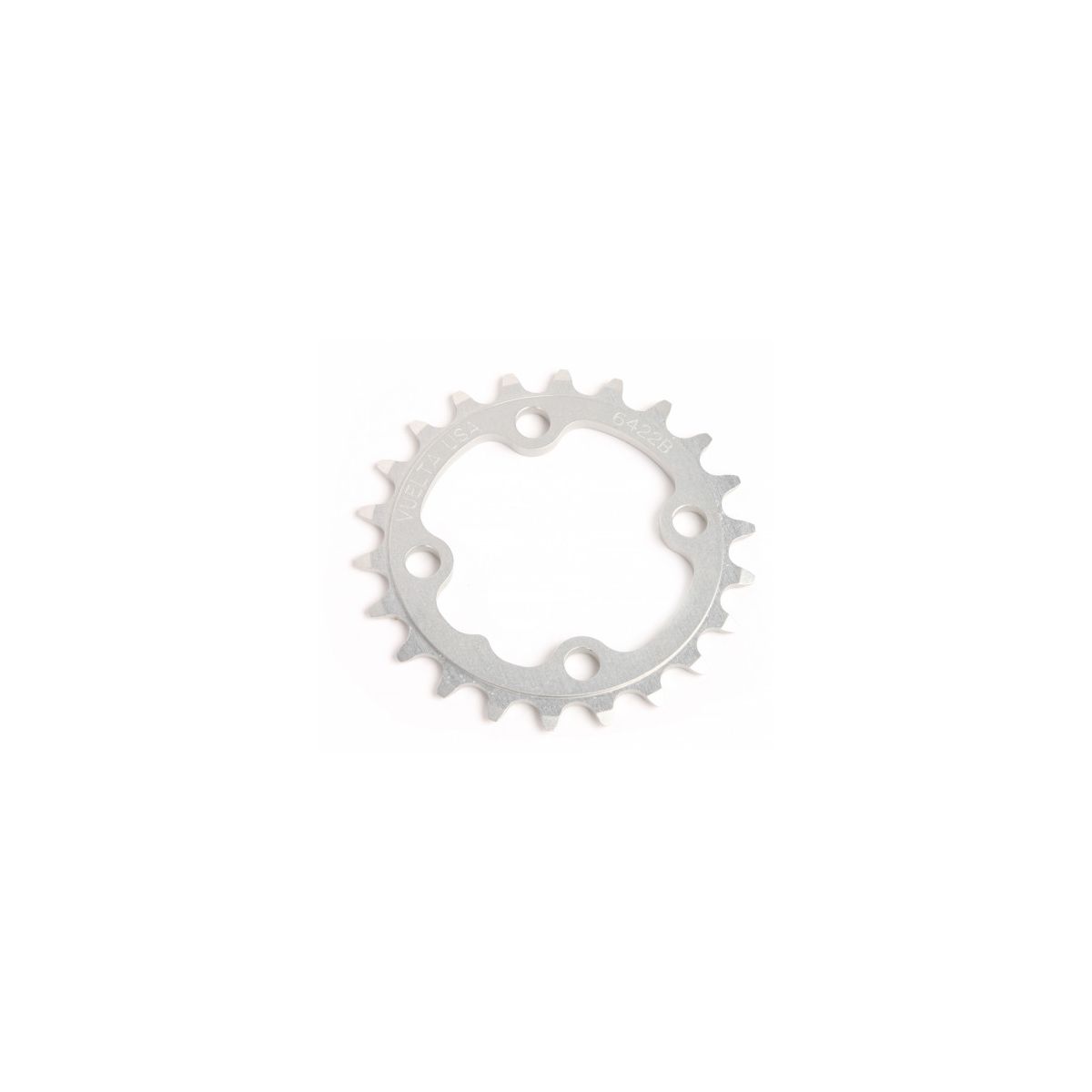 Plato MSC CNC Alu7075 64mm 26 dientes plata