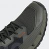puntera reforzada de las Zapatillas para pedales de plataforma de enduro mtb FIVE TEN Trail Cross XT en color verde de bota alta