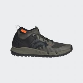 Zapatillas para pedales de plataforma de enduro mtb FIVE TEN Trail Cross XT en color verde de bota alta