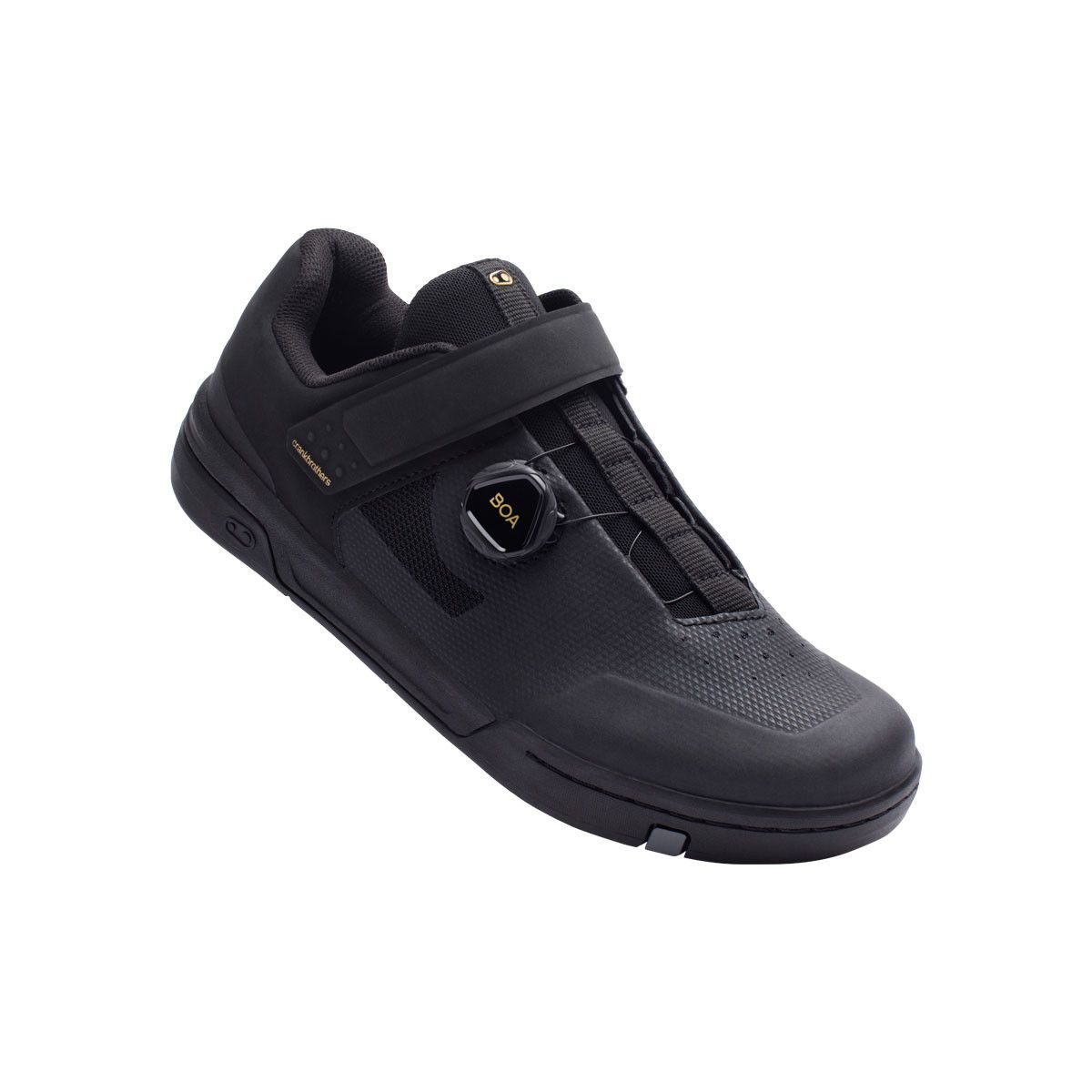 Zapatillas Crankbrothers Stamp Boa + strap negro plataforma