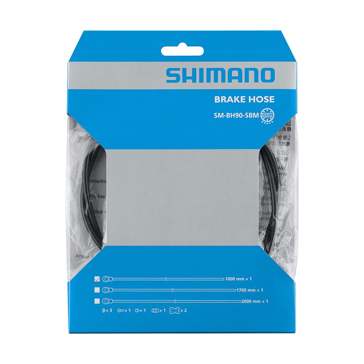 Latiguillo de freno Shimano SM-BH90-SBM 1700mm Negro