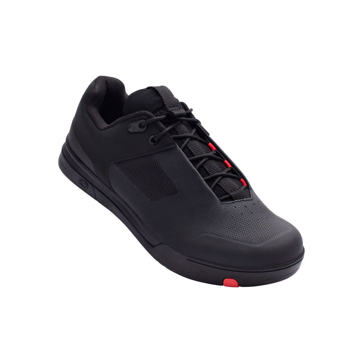 Zapatillas Crankbrothers Mallet E Lace automáticos negro/rojo