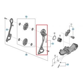 Portapoleas Exterior +Torn Shimano Ultegra RD-R8050-GS
