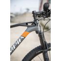 Bicicleta Olympia F1 X SXE carbono Negro/naranja Talla M 2021 | oferta | cuadro ligero | mtb | xc