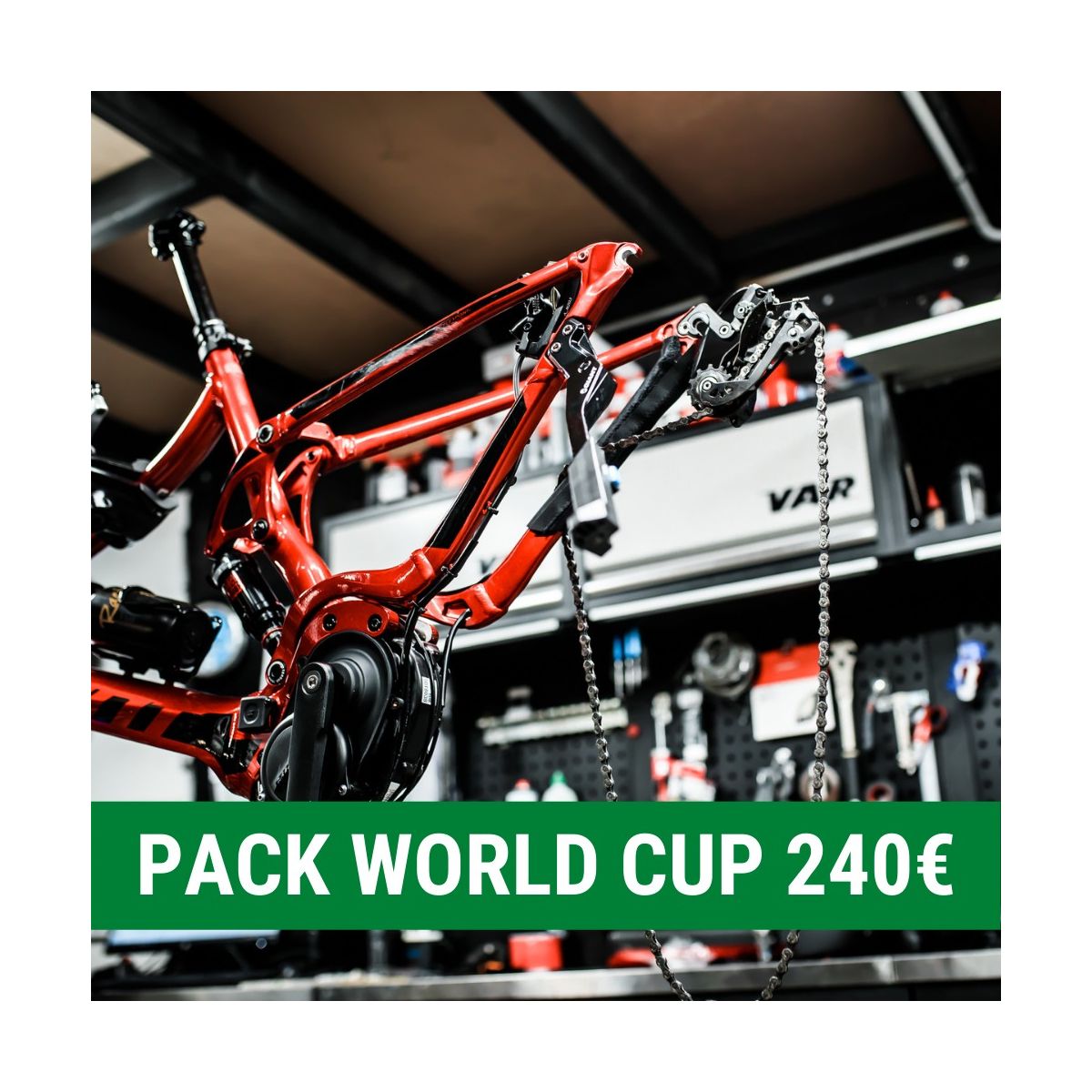 Pack mantenimiento WORLD CUP Taller de bicicletas Maresme - Mataró