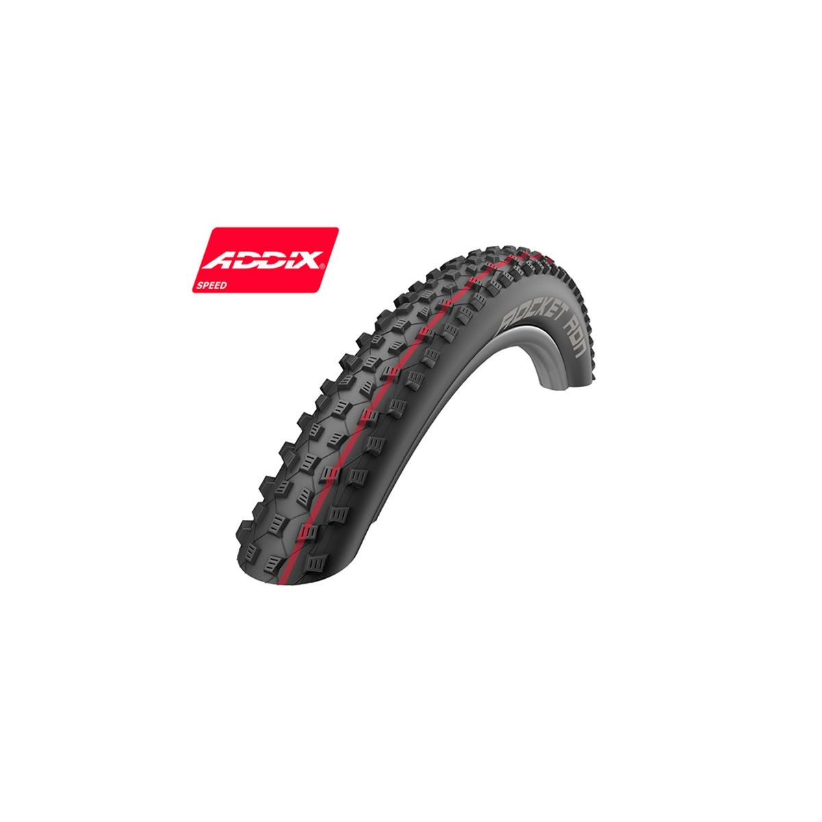 Pneu SCHWALBE ROCKET RON 26x2.10 ADDIX PERFORMANCE Tubetype Souple Noir