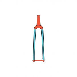 RIDE WRAP - Protector de horquilla Road universal