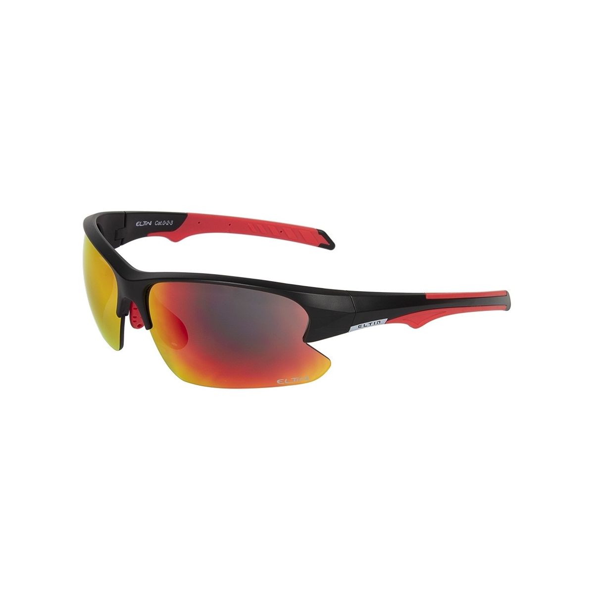 ELTIN - Gafas Puk negro/rojo