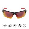 ELTIN - Gafas Puk negro/rojo