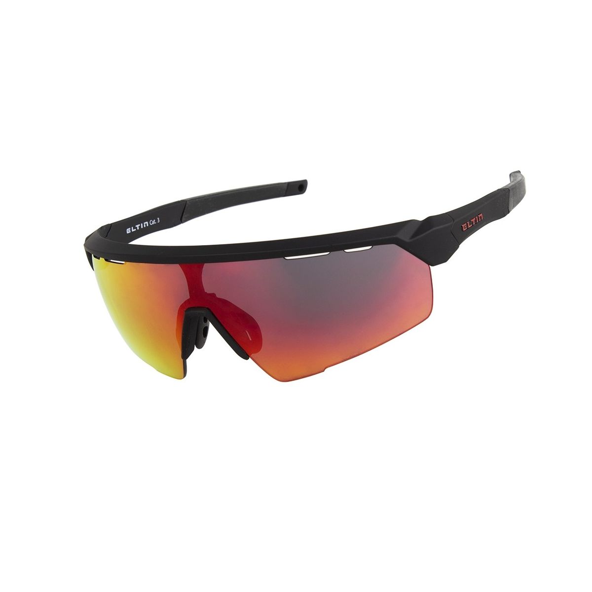 ELTIN - Gafas Killer negro/rojo
