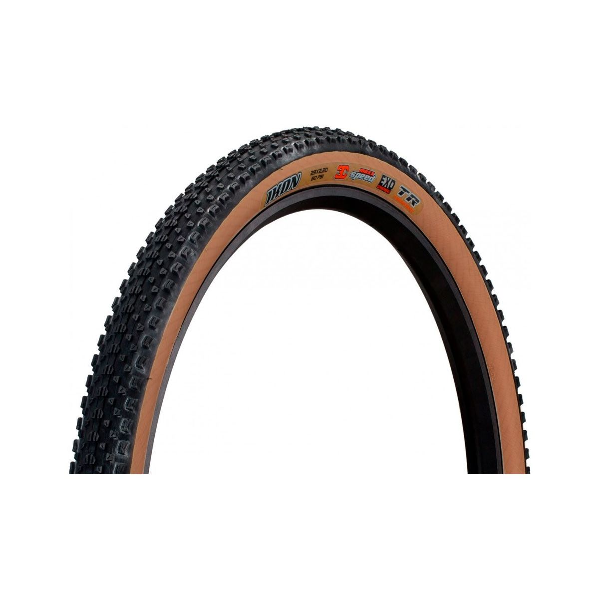 cubierta de mtb xc Maxxis Ikon 29x2.20 3C EXO TR Tanwall flanco marrón