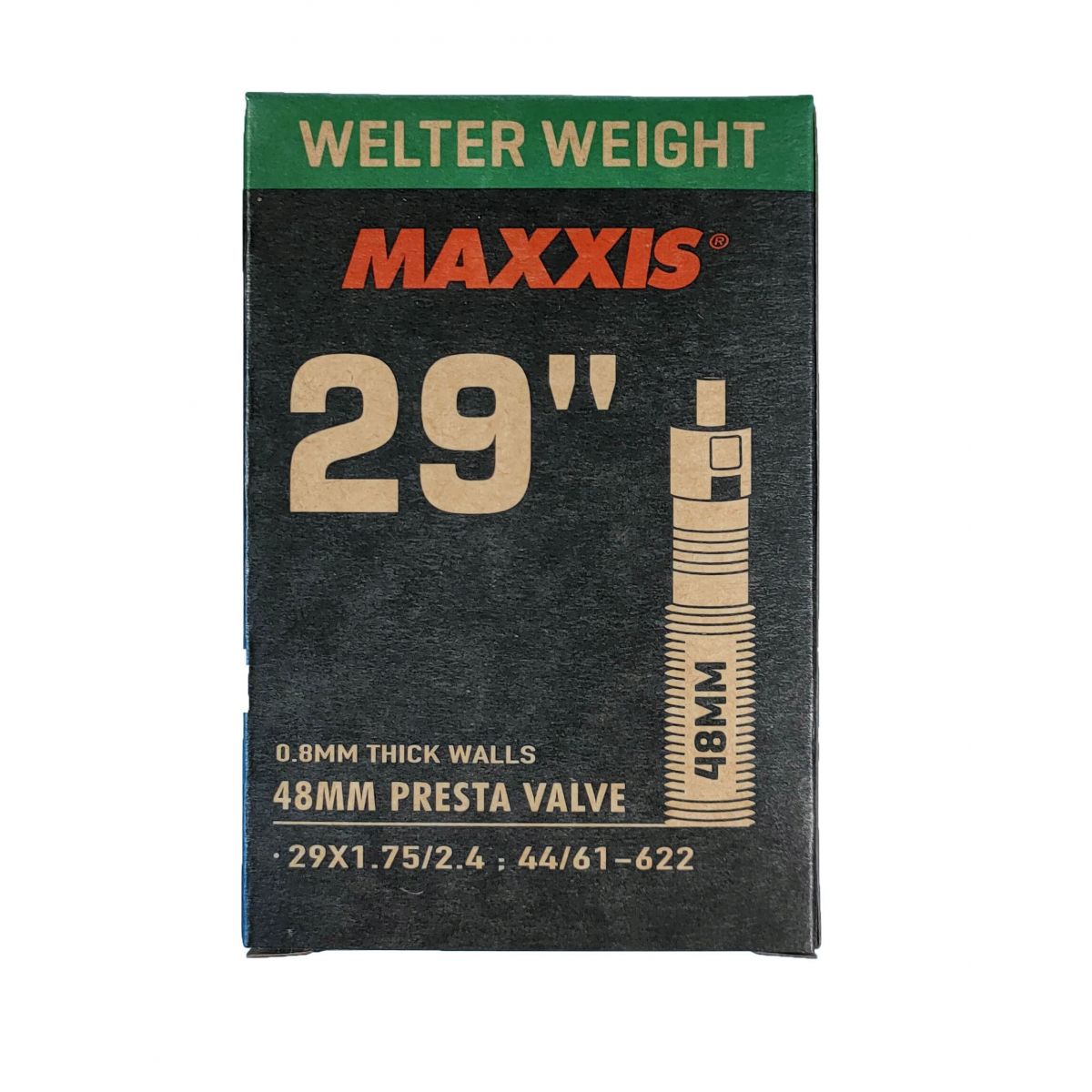 Cámara de bicicleta Maxxis Welter Weight neumático de  29" 1.75/2.40
