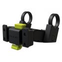 Soporte Basil para cesta RD Klickfix fijación al manillar Ø 22-31,8mm