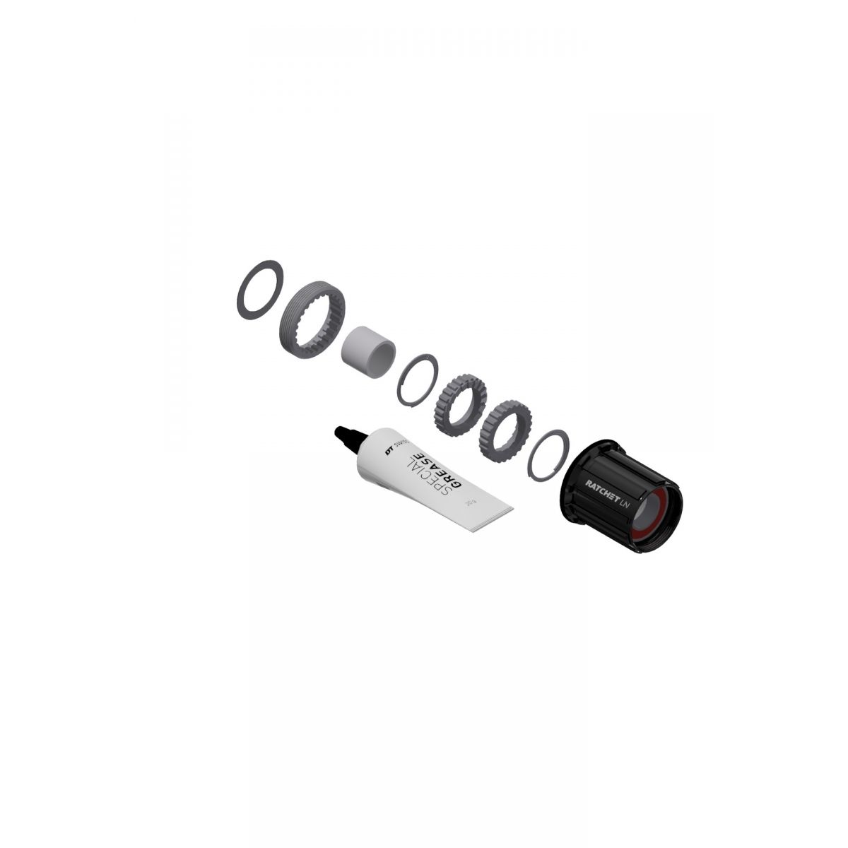 Kit conversor DT Swiss de 3 trinquetes a Ratchet núcleo Standard HXYXXX00N3767S