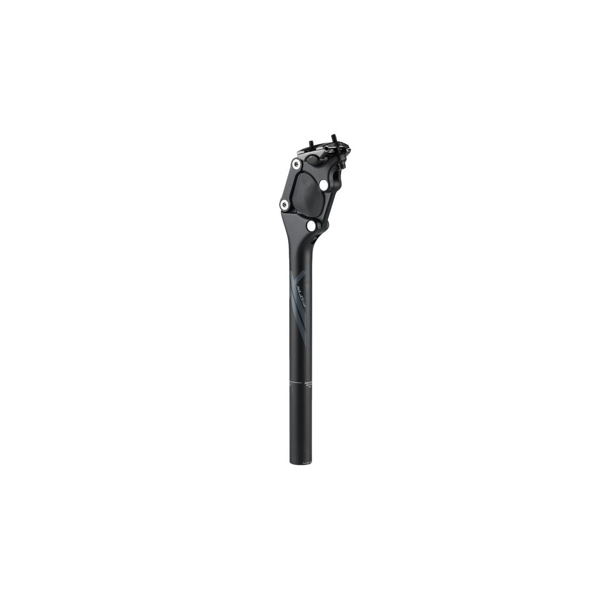 Tija de bicicleta con suspensión XLC Comp SP-S07  350mm para ciclistas de hasta 100-120kg