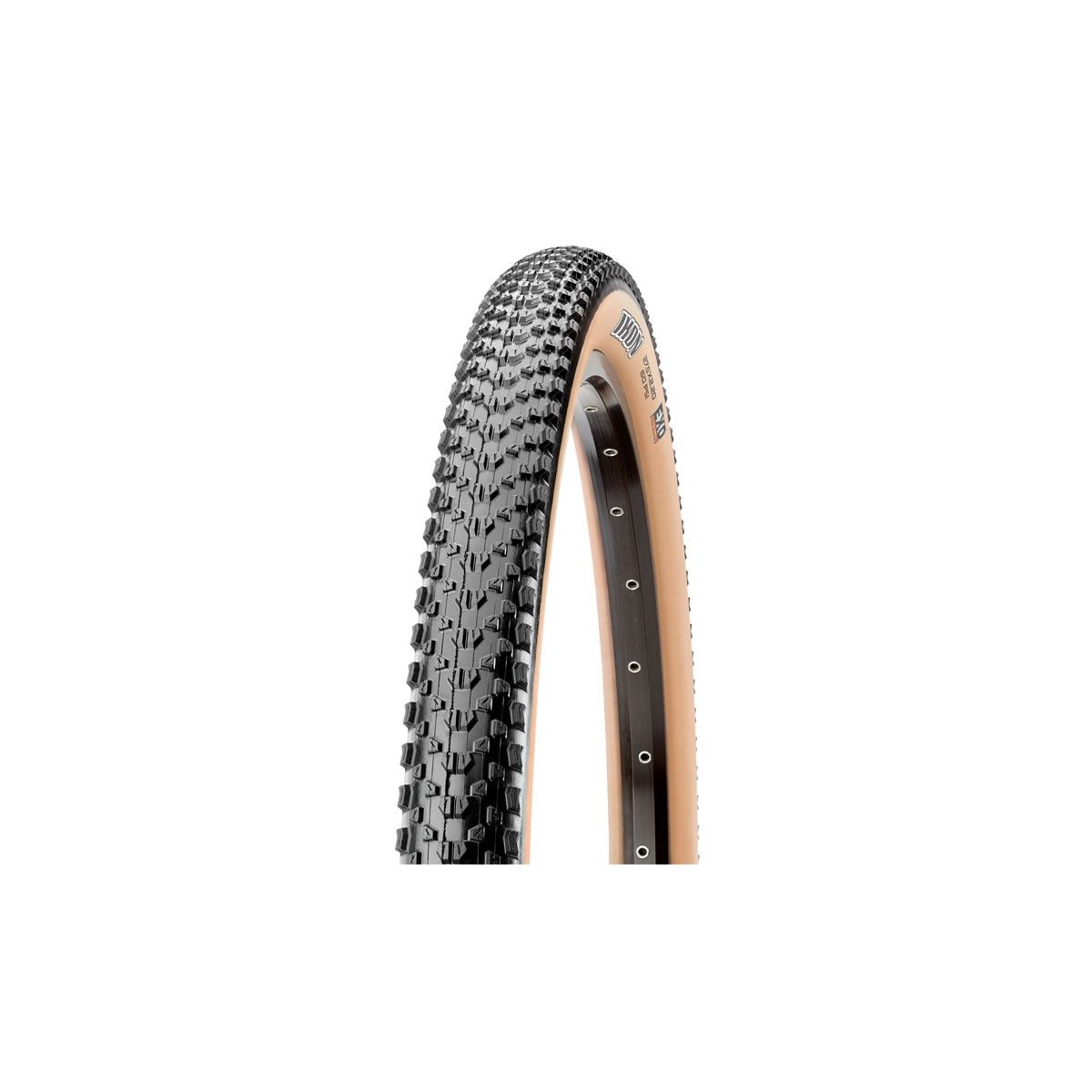 Cubierta de mtb Maxxis Ikon 29x2.20 EXO TR Tanwall con flanco marrón para xc marathon