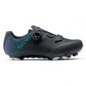 Zapatillas de bicicleta NorthWave Origin Plus 2 mujer | The Bike Village | XC | CHICA | Mountainbike | mtb | azul