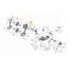 DESPIECE RECAMBIO ORIGINAL Portapoleas exterior CAMBIO Shimano XTR M9100 SGS 12V Y3FA98080