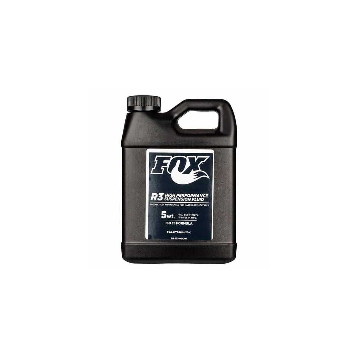 Liquido de suspensiones Fox fluid R3 5wt 15 bote de 1 litro | amortiguadores | horquillas | taller