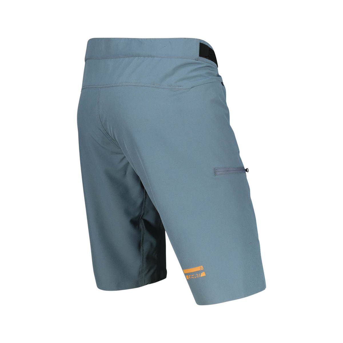 Pantalones cortos de bicicleta enduro Leatt MTB Trail 1.0 en color RUST / Azul | ebike | Maresme | Mataró | The Bike Village