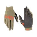 Guantes largos de bicicleta Leatt Mtb 1.0 GripR para enduro color Dune | Tienda bicis | Maresme | Barcelona | enduro