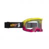 Máscara para bicicleta de descenso o enduro Leatt Velocity 4.0 MTB Iriz 80's Skull Azul | thebike village | amarillo | rosa