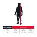 Guia de tallas del peto integral Leatt airfit lite | the bike village | maresme | barcelona | enduro | descenso