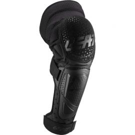 Rodillera con espinillera Leatt 3DF en color negro para descenso | the bike village | bicicleta | mtb | barcelona | maresme