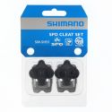 Shimano calas SPD originales con chapa  SM-SH51 | Y42498220 | pedales automaticos | calas shimano | the bike village | barcelona