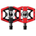 Crankbrothers Double Shot 3 rojo | pedales de bici mixtos