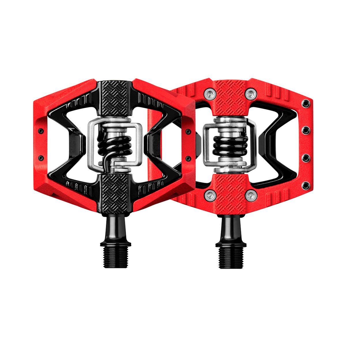 Crankbrothers Double Shot 3 rojo | pedales de bici mixtos