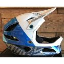 Casco Integral Troy Lee Designs Stage Mips NOVA 2022 | blanco azul| enduro | maresme | barcelona | the bike village