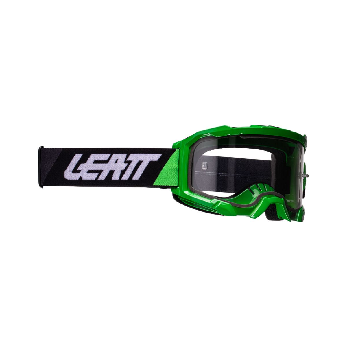Máscara Leatt Velocity 4.5 verde transparente 83% | LB8022010490 | enduro | descenso | verde/negro