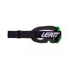 Máscara Leatt Velocity 4.5 verde transparente 83% | LB8022010490 | enduro | descenso | cinta negra