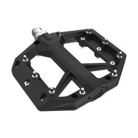 Pedales de plataforma Shimano GR400 en color negro | comprar pedales Shimano Barcelona