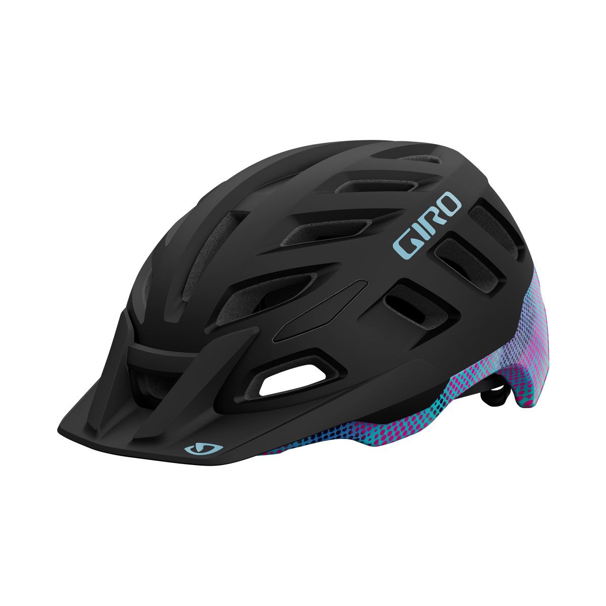 Casco Giro Radix Mips Mujer negro azul lila | enduro | bicicleta | mtb | mountain bike | btt | chica