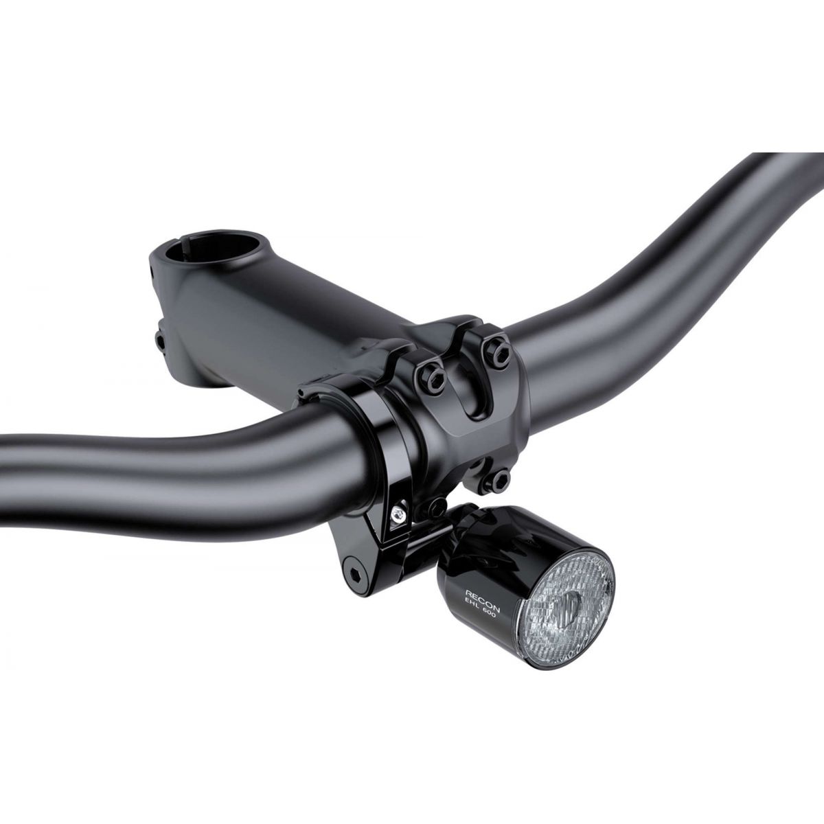 Luz delantera Giant Recon E HL 1000 lumens para conectar a la batería de la bici con motor Giant, Yamaha, Bosch y Shimano
