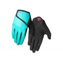 Guantes largos de bici para niño o niña en color turquesa | Guantes largos de niño Giro DND JR II