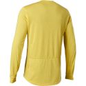 Camiseta manga larga Fox Ranger Drirelease color amarillo