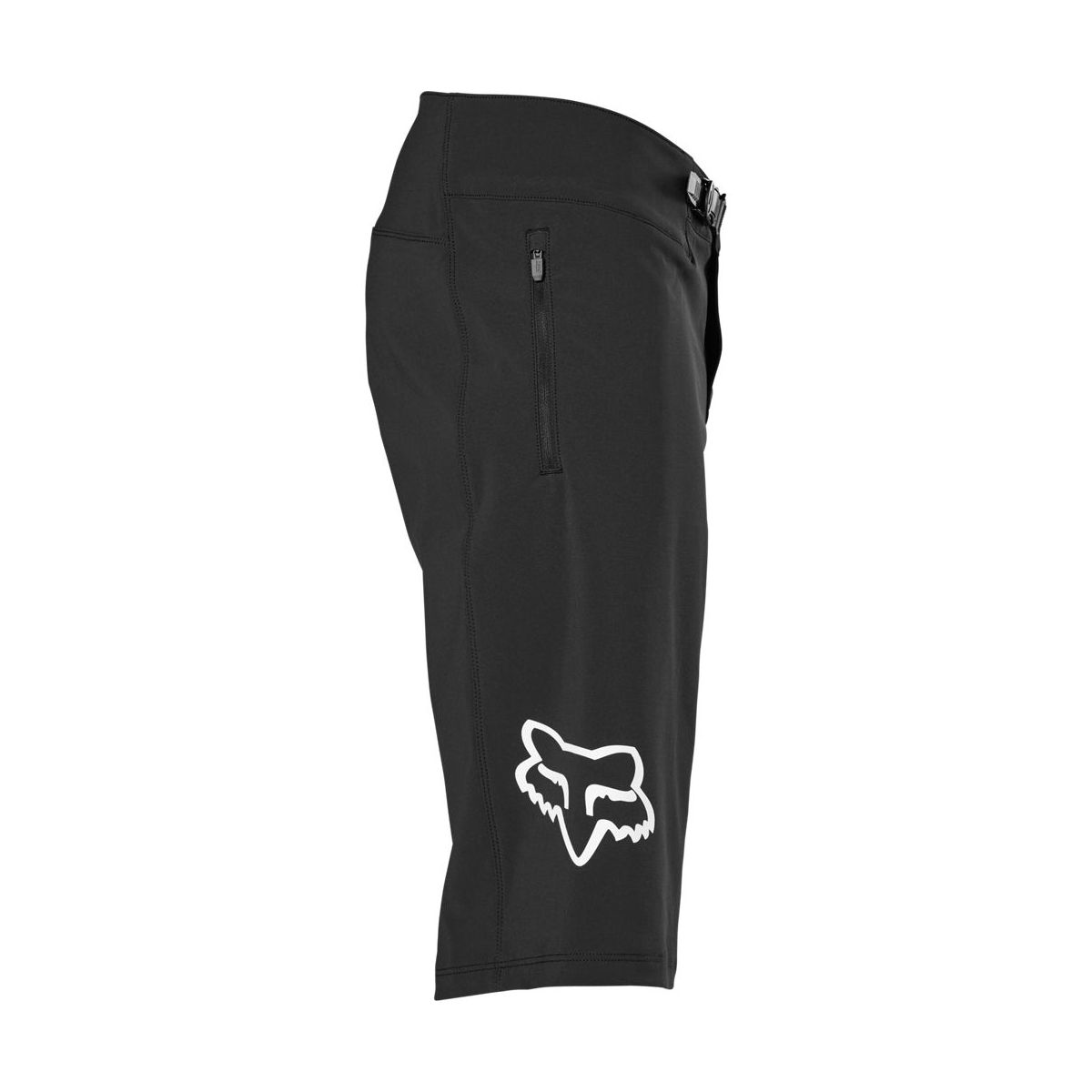 Pantalón corto MTB Enduro Fox Defend con cremallera sin badana color negro | FOX barcelona ESPAÑA | The Bike Village