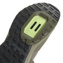 Zapatillas para pedal pedal automático de mtb enduro con calas Five Ten Trailcross Clip-in verde | adidas