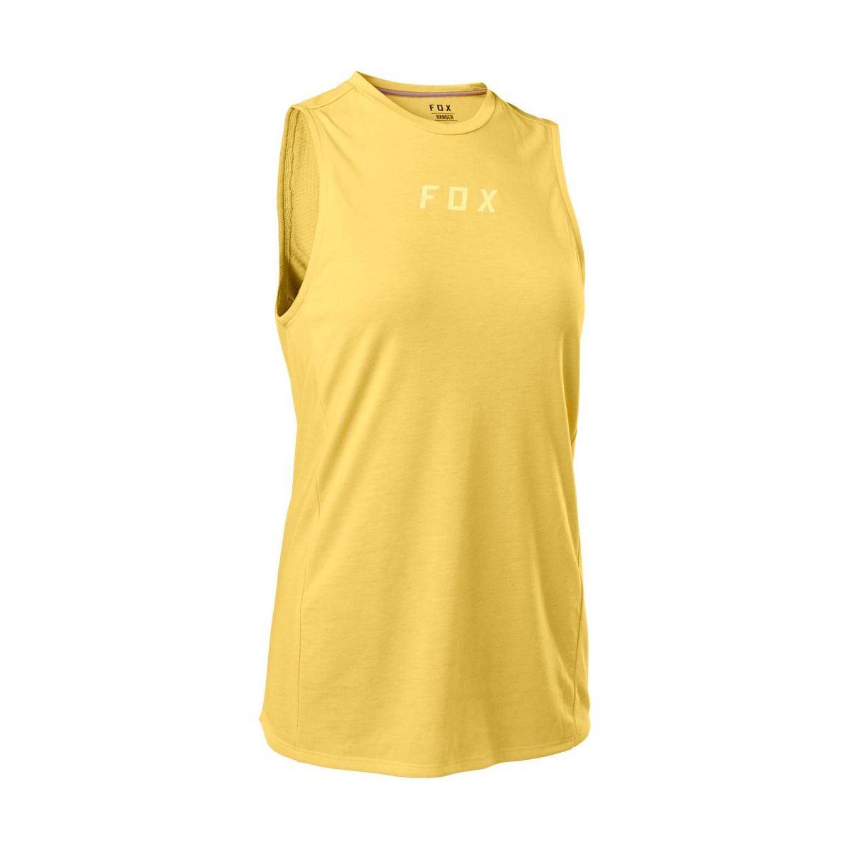 Camiseta de tirantes Fox Ranger MTB para mujer amarillo