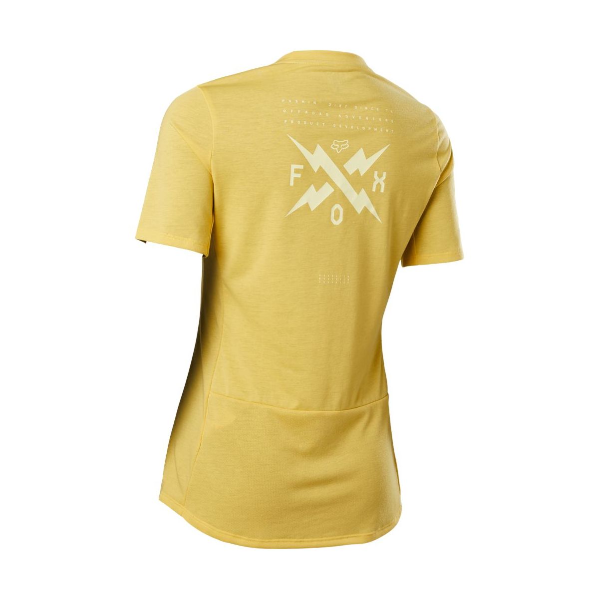 Camiseta manga corta Fox Ranger Calibrated mujer amarillo