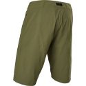 Pantalón corto Enduro MTB Fox Ranger con badana color verde