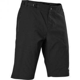 Pantalón corto Enduro MTB Fox Ranger con badana color negro