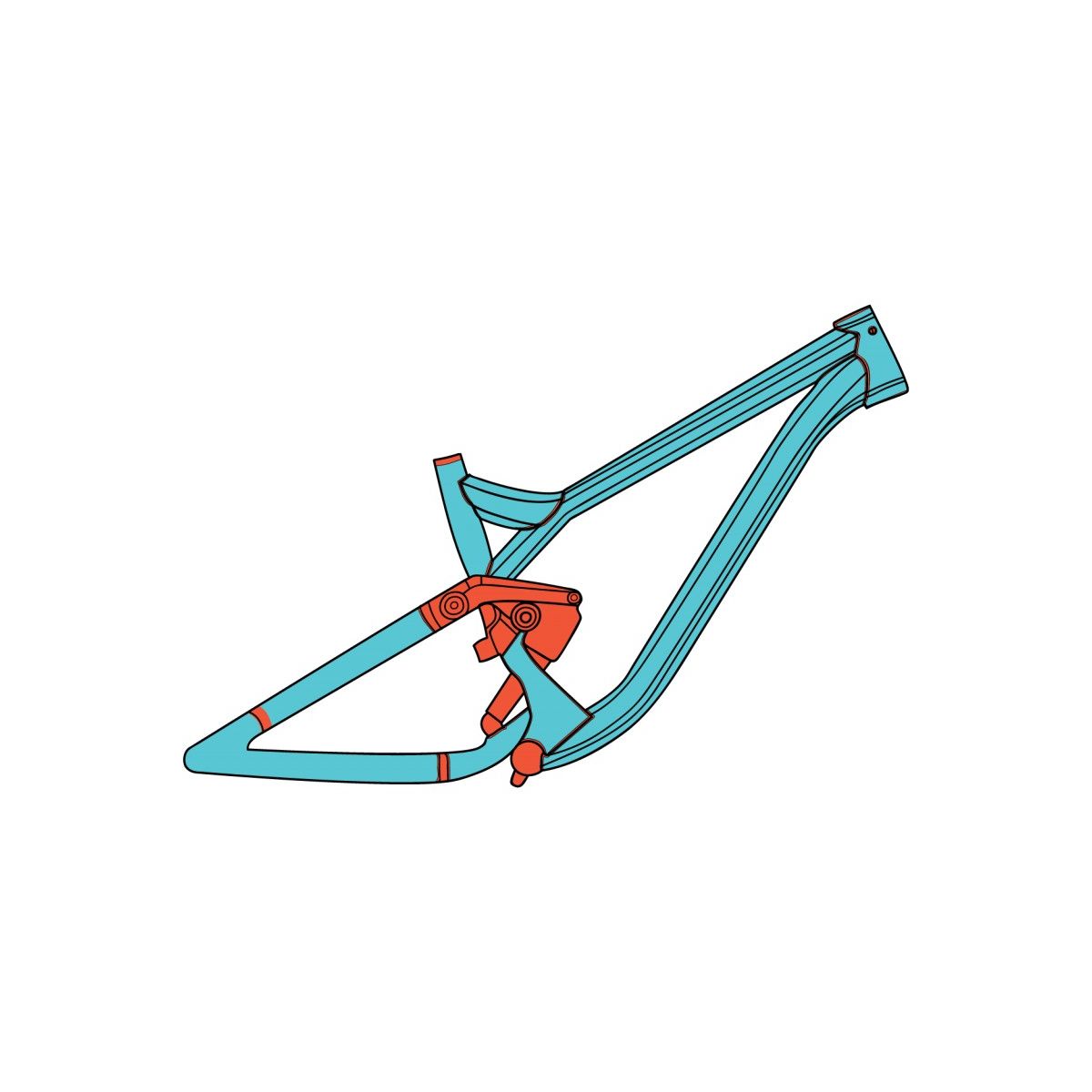 Protector de cuadro específico ibis ripmo AF 2020 2021 RIDE WRAP