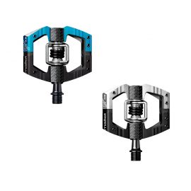 Pedales automaticos CrankBrothers Mallet E LS negro/azul negro/plata