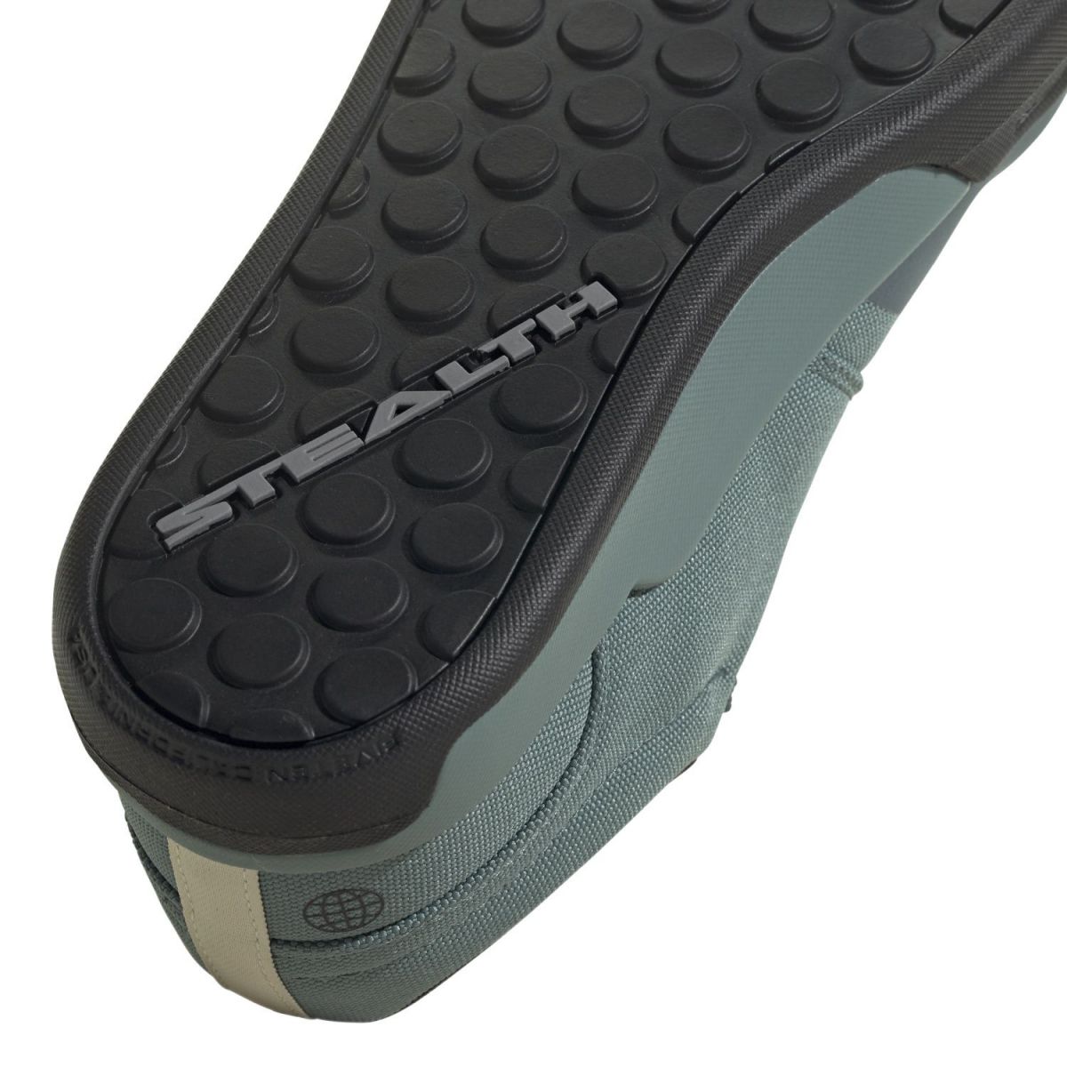 suela Zapatillas de bicicleta para mujer para pedal de plataforma Five Ten Freerider Pro Canvas | mtb | verde | GZ4653