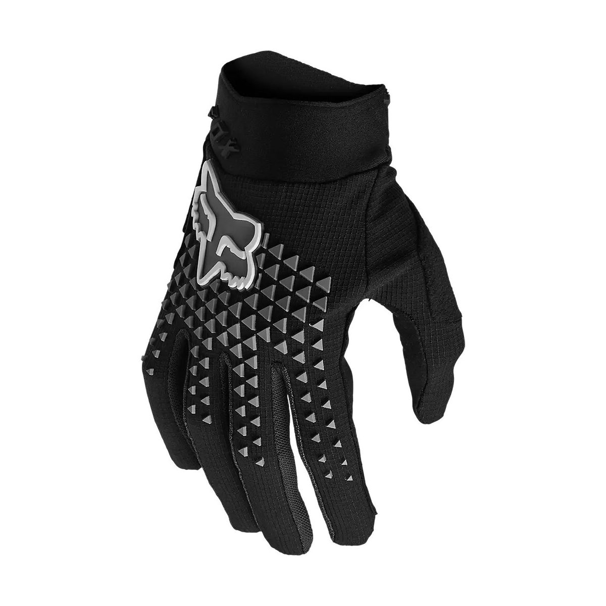 Guantes largos de bicicleta Fox Defend Mujer para ebike, enduro y descenso color negro gris