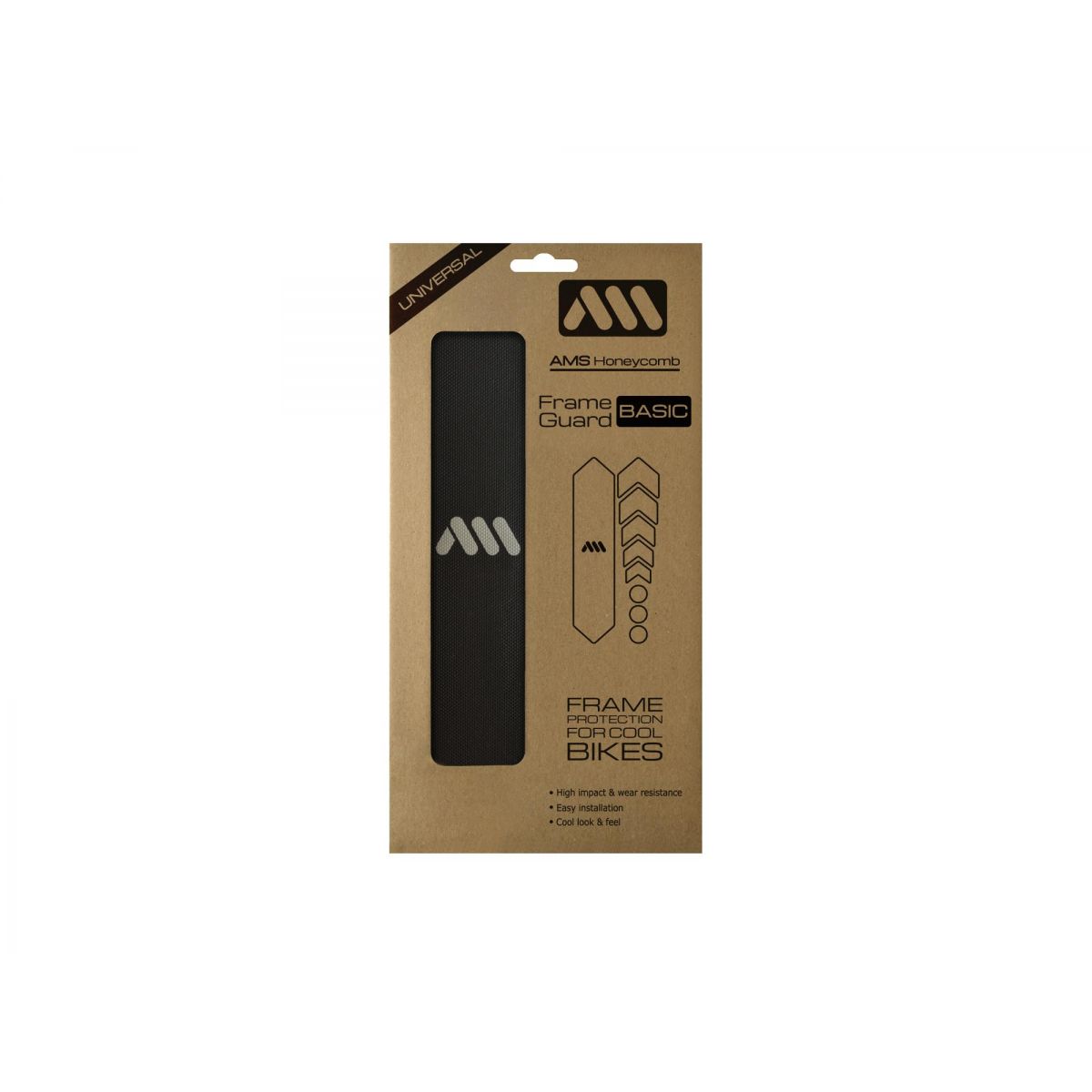 Protector de cuadro AMS Basic Negro packaging